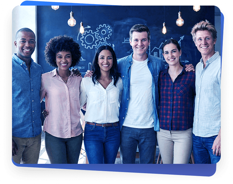 Global team of developers and designers